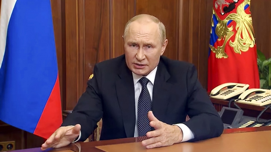 Tổng thống Putin tuyên bố sẽ sử dụng mọi phương tiện để bảo vệ Nga